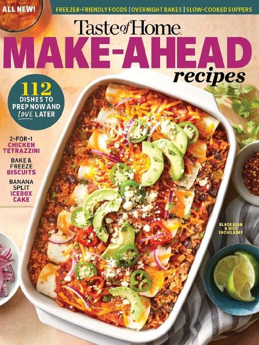 Title details for Make Ahead Recipes by Trusted Media Brands Inc. - Available